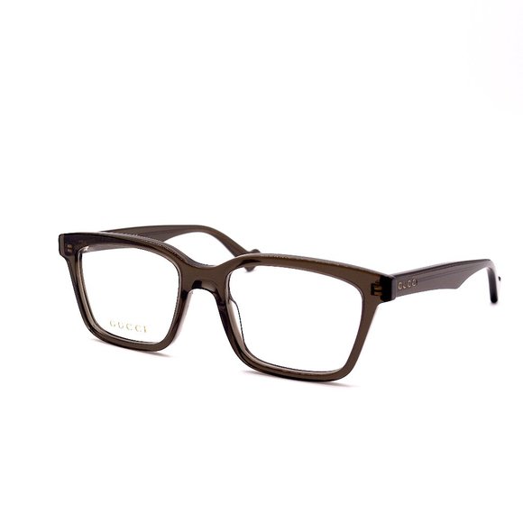 NEW GUCCI GG0964O 003 GREY TRANSPARENT AUTHENTIC EYEGLASSES FRAME - Picture 5 of 11